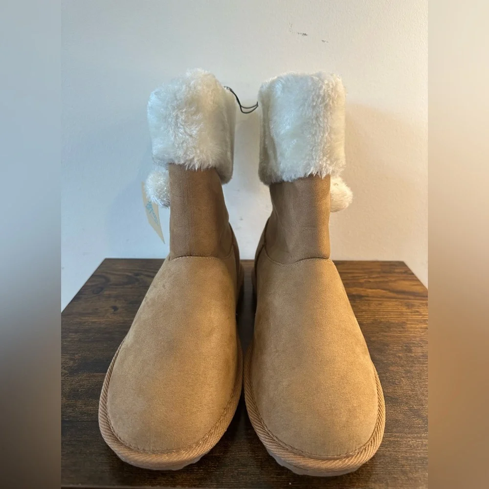 Thereabouts Big Girl Flat Heel Aubree Winter Boots NWT Size Big girls 5